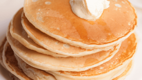 Pancakes diététiques à la vanille