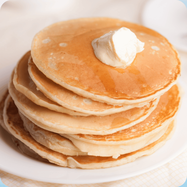 Pancakes diététiques à la vanille