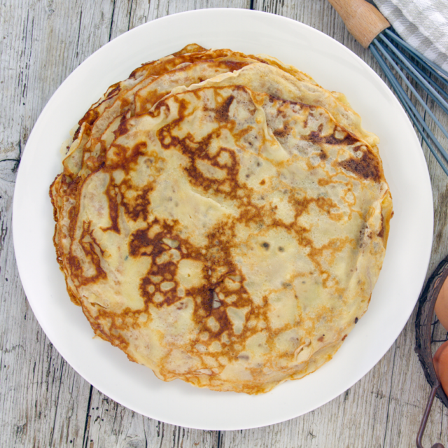 Crêpes healthy, rapide et gourmande