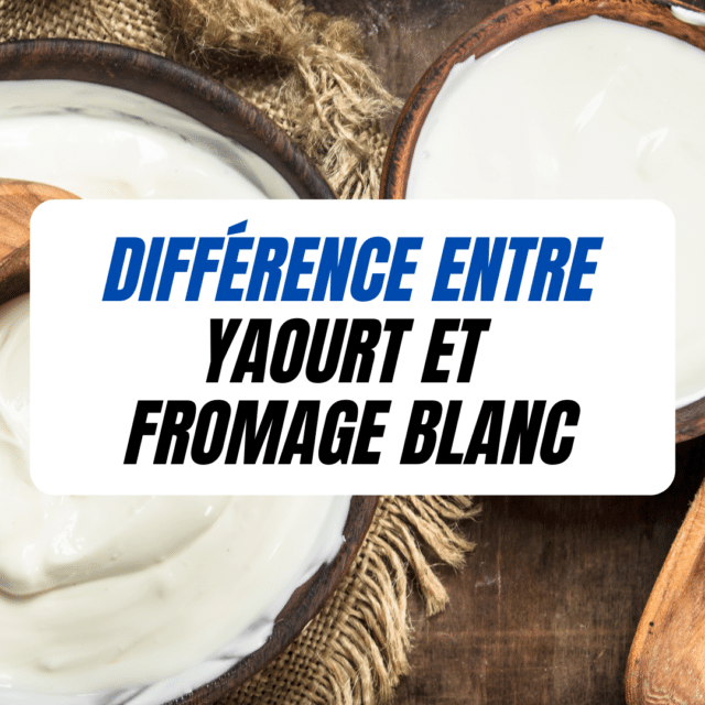Quelle est la différence entre yaourt et fromage blanc ?