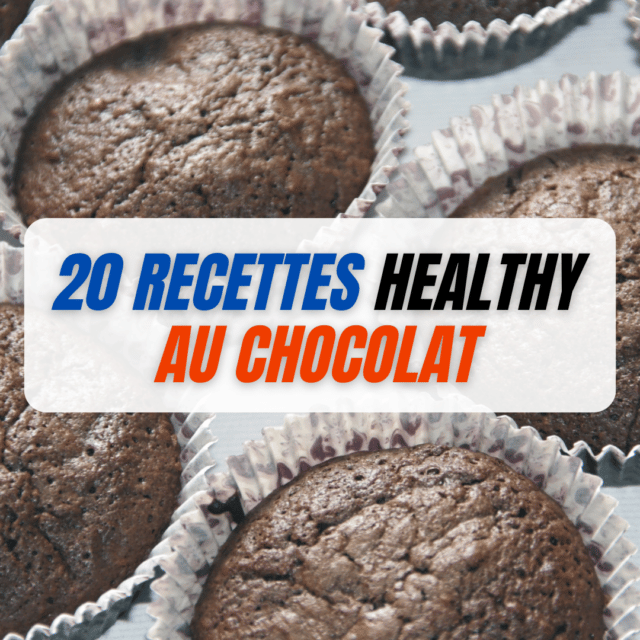 20 recettes healthy au chocolat