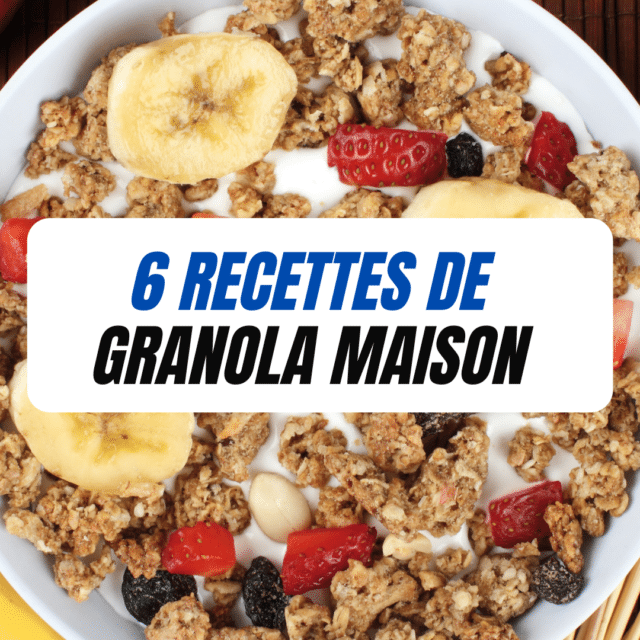 6 recettes de granola maison Healthy