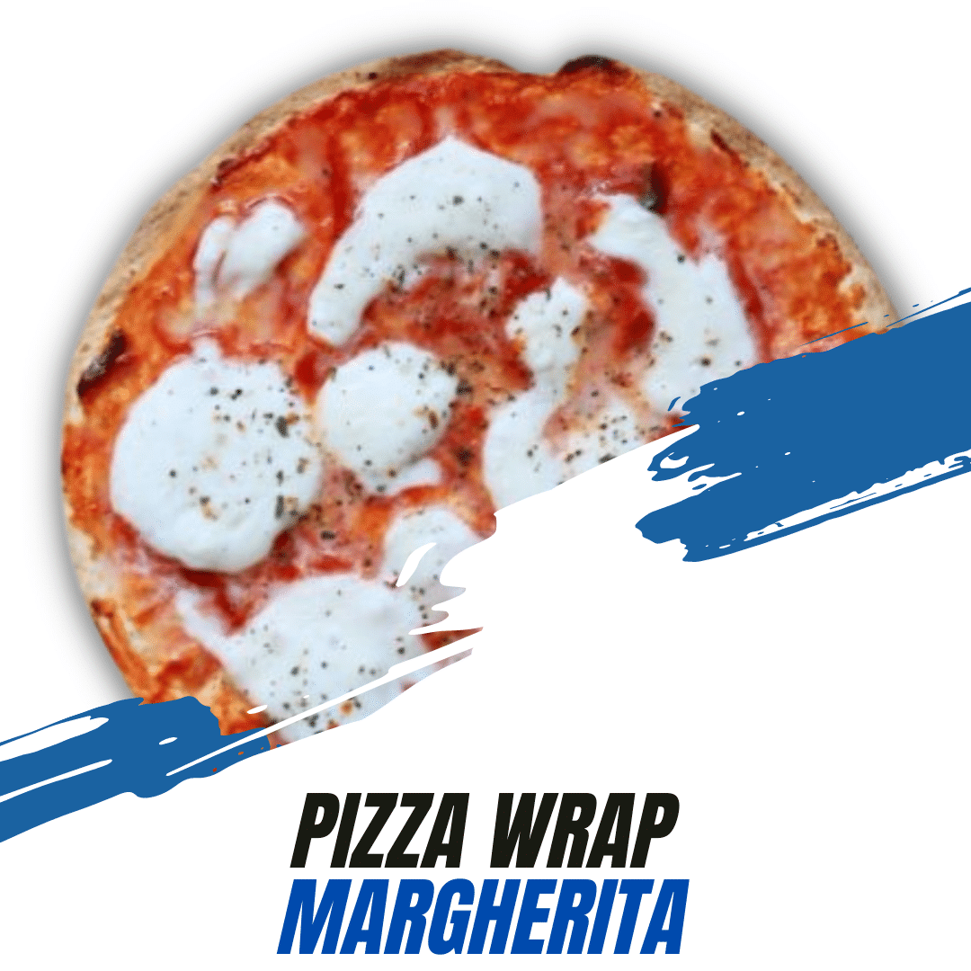 Pizza wrap healthy - Margherita