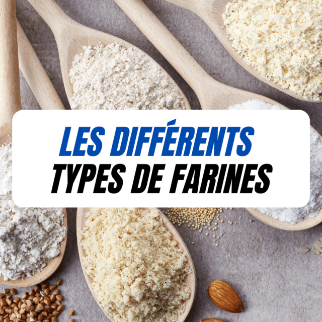 Les différents types de farines