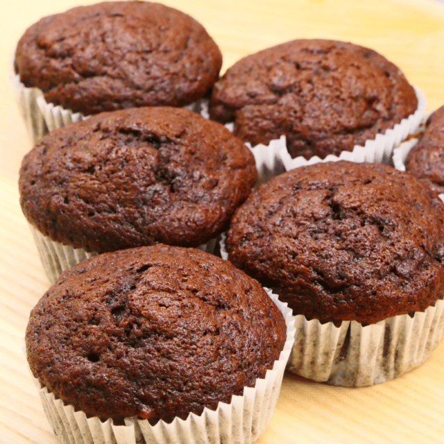Muffins healthy tout chocolat