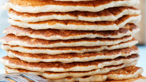 Pancakes healthy au yaourt sans beurre ni sucre