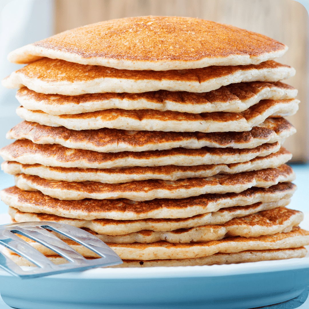 Pancakes healthy au yaourt sans beurre ni sucre