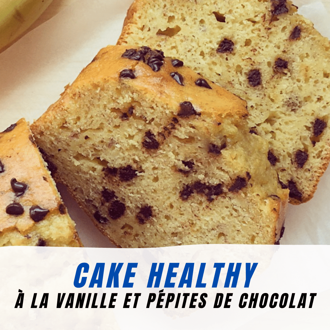 Cake healthy à la vanille