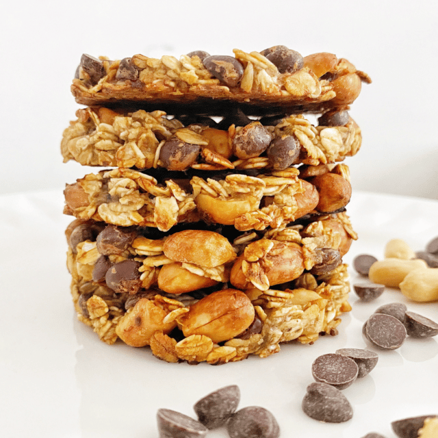 Cookies healthy aux flocons d'avoine et cacahuètes