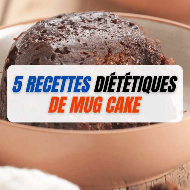5 recettes diététiques de mug cake