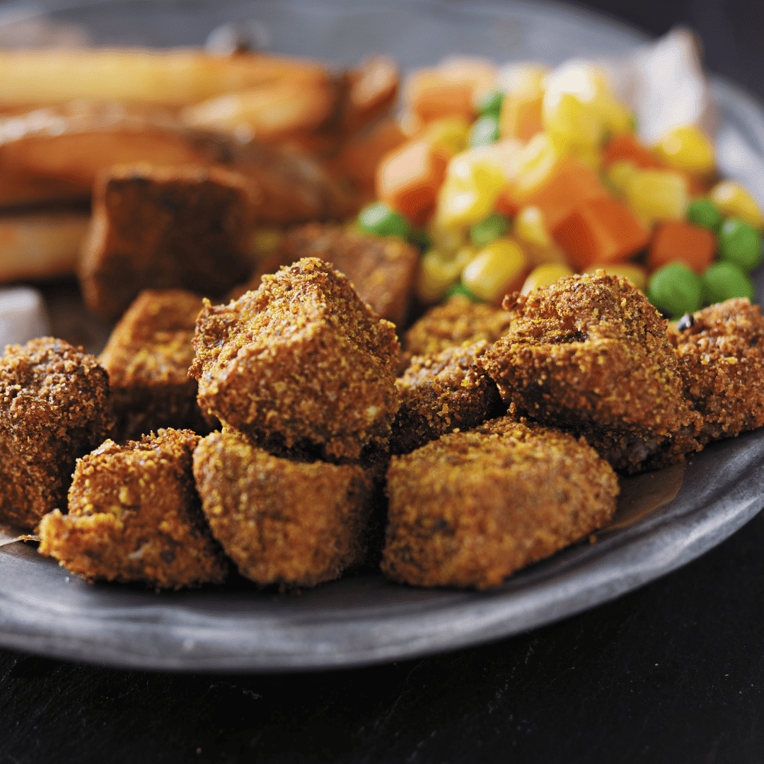 Recette vegan de nuggets de tofu croustillants