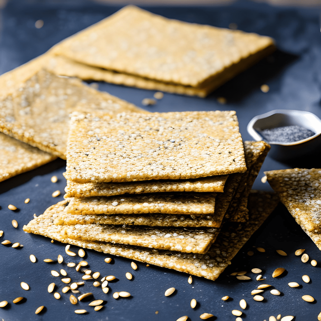 Crackers aux Graines : Une Collation Saine et Croustillante