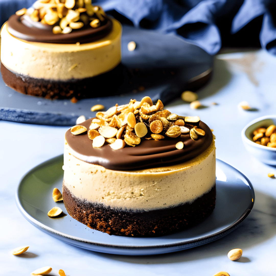Recette du Mini Cheesecake Healthy à la Banane et Beurre de Cacahuètes : Un Délice Équilibré
