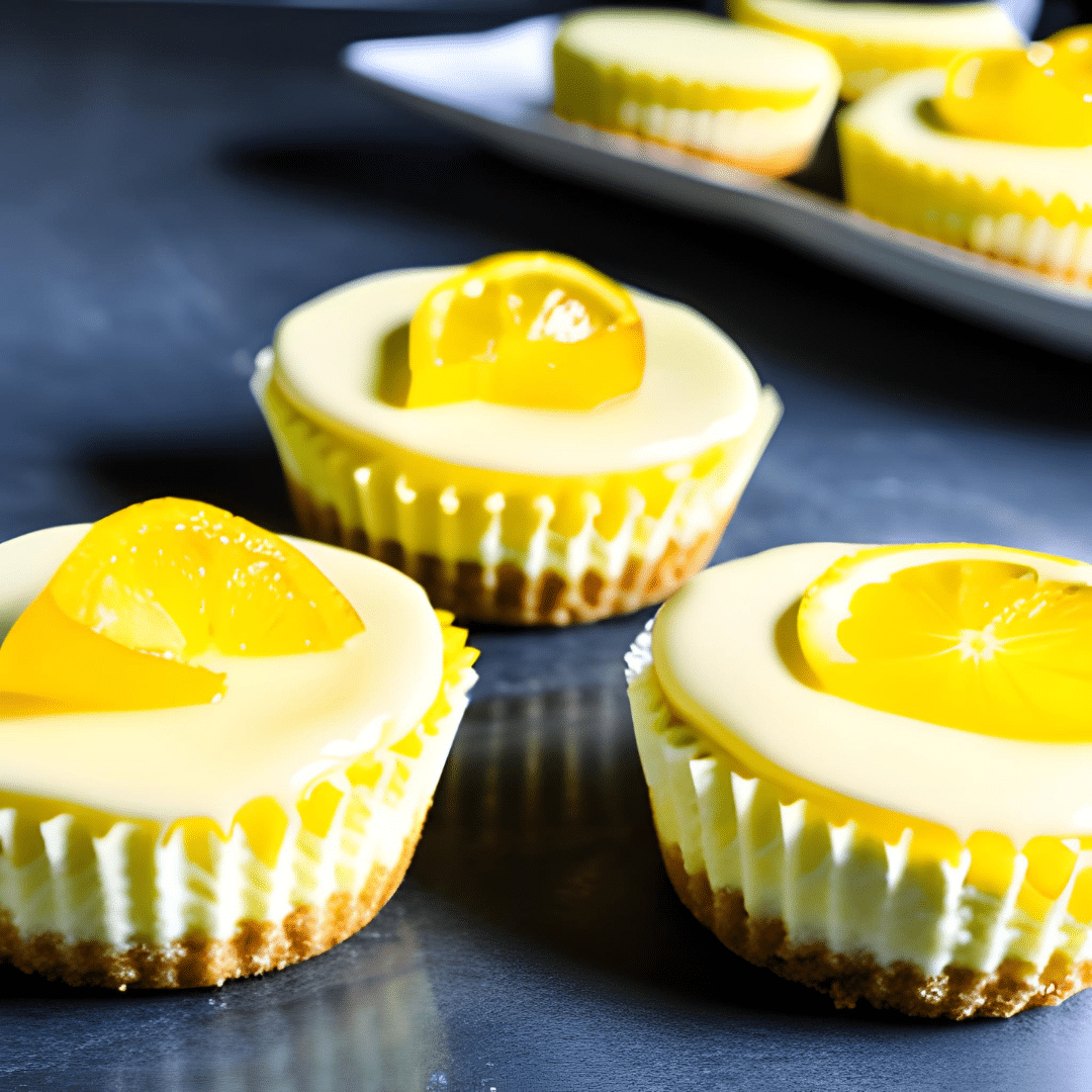 Mini cheesecake healthy au citron : un délice à déguster sans culpabilité