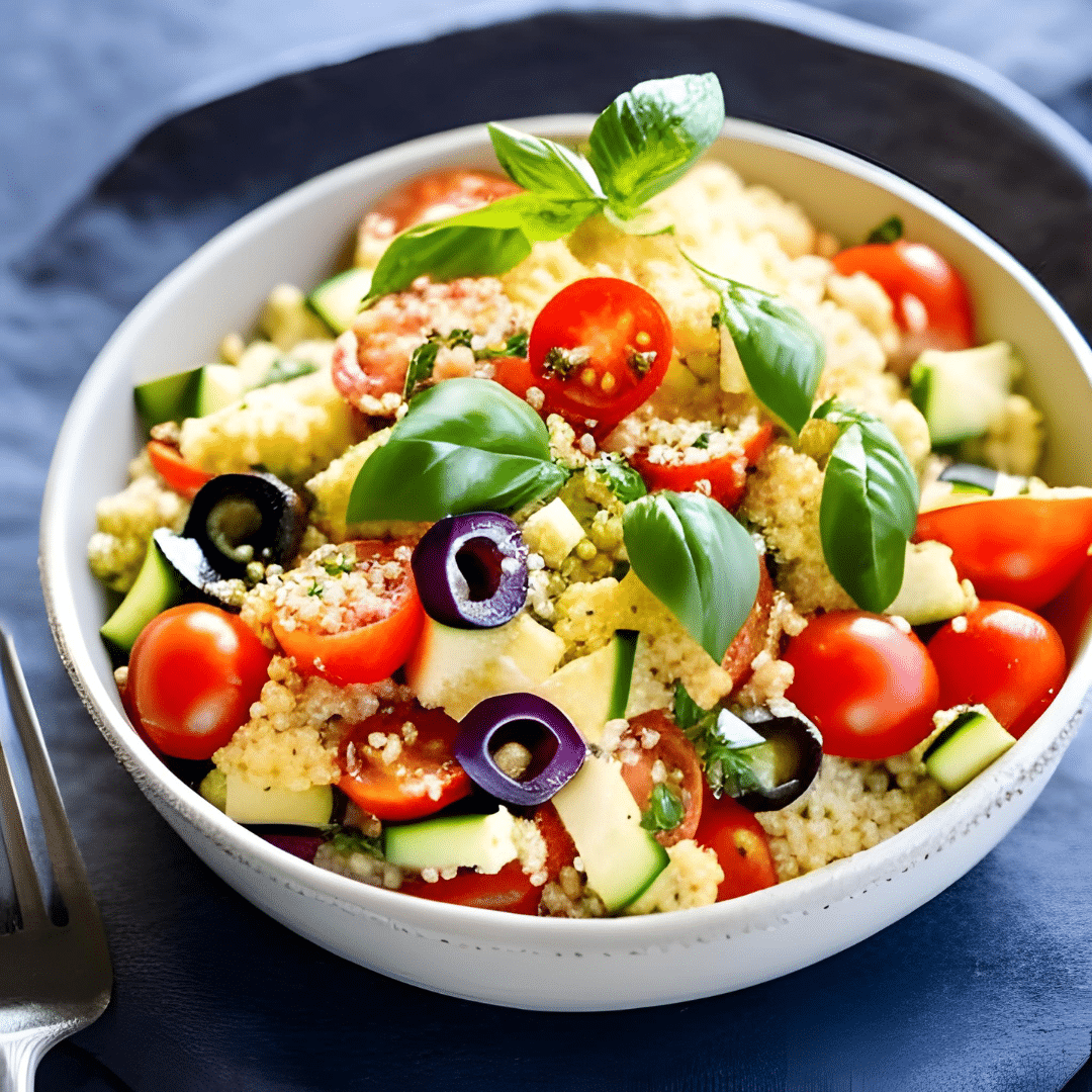 Salade de couscous méditerranéenne : une recette saine et délicieuse
