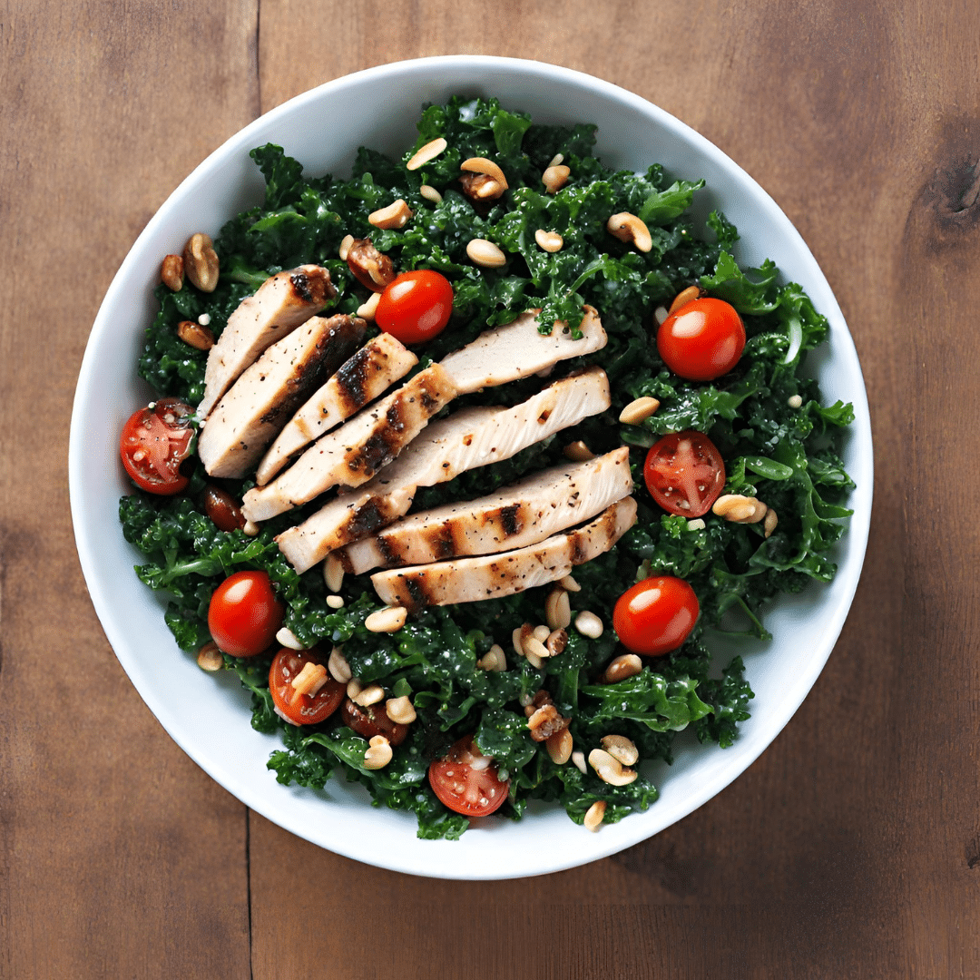 Recette de Salade Protéinée au Chou Kale : Fraîcheur et Énergie Réunies