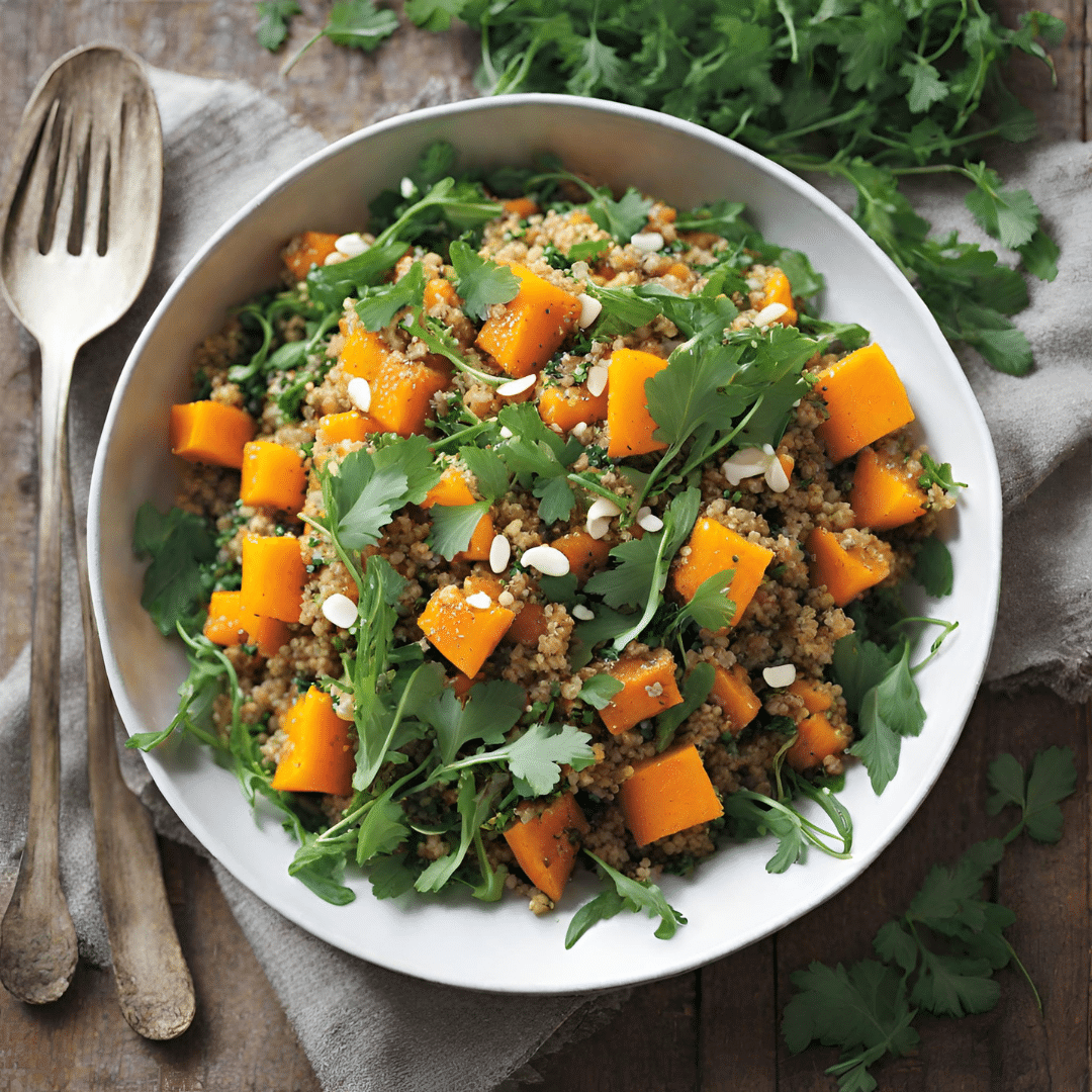 Recette de Salade de Quinoa à la Courge Butternut : Fraîcheur et Gourmandise Réunies