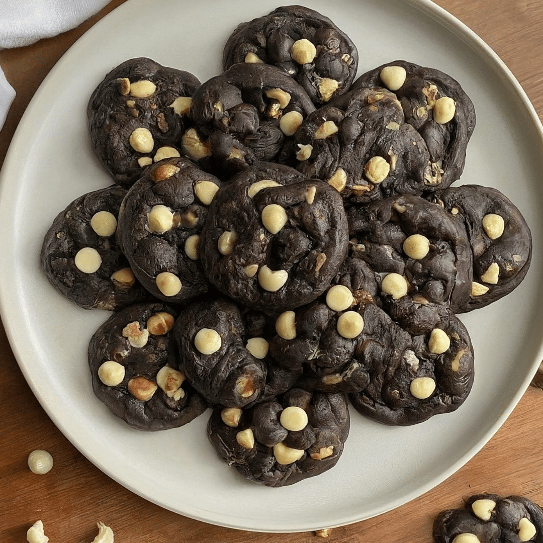 Cookies Black & White : Une Recette Gourmande et Équilibrée