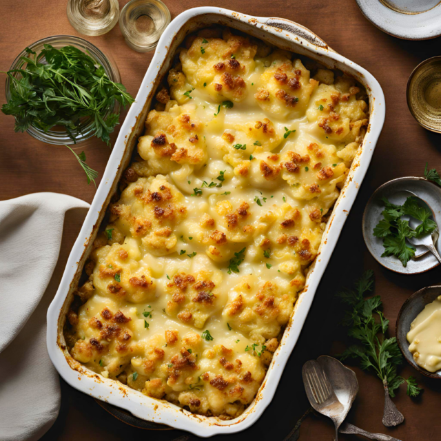 Gratin de Chou-fleur et Pommes de Terre