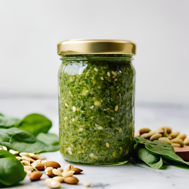 Sauce Pesto aux Épinards