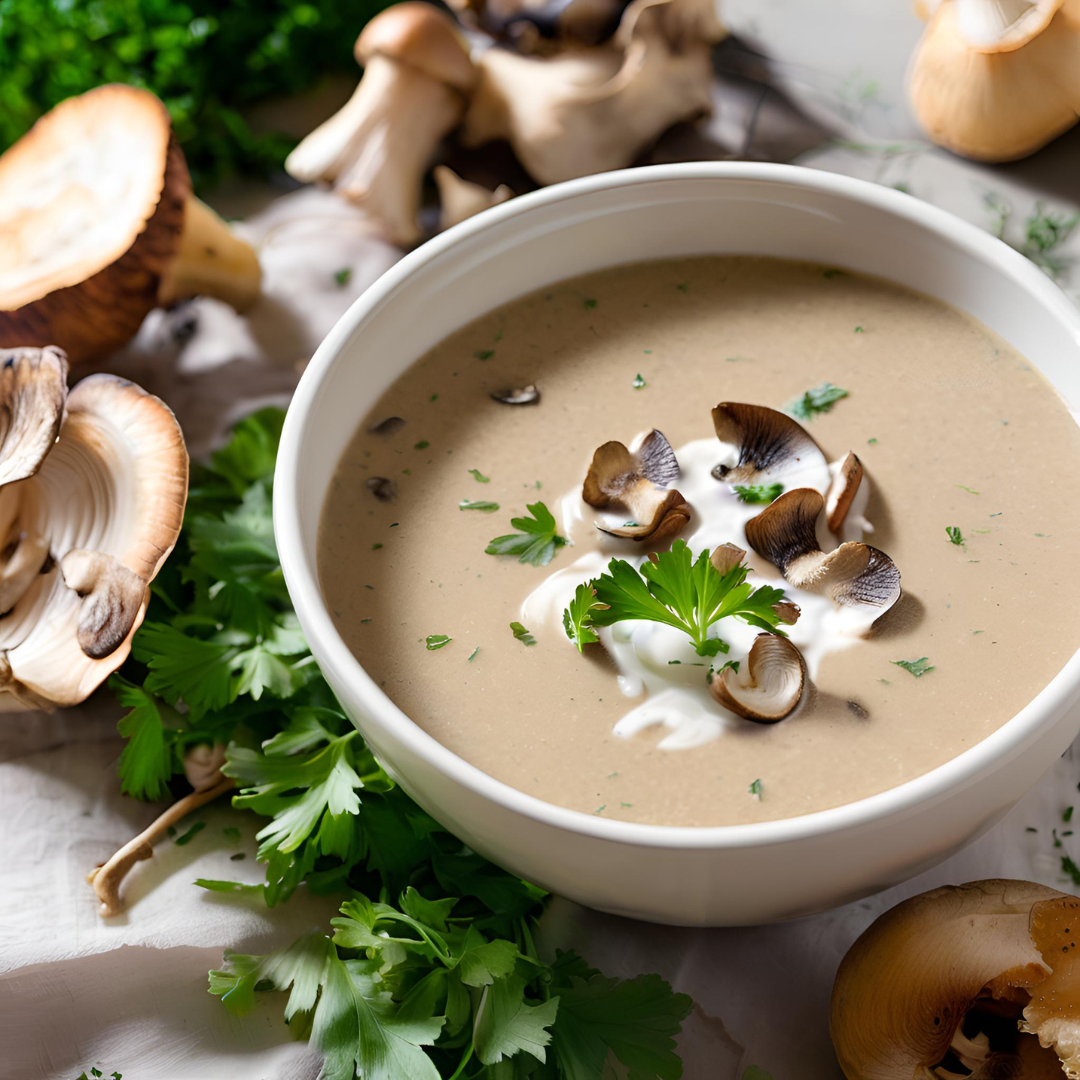 Soupe aux Champignons Sauvages : Recette Crémeuse et Facile