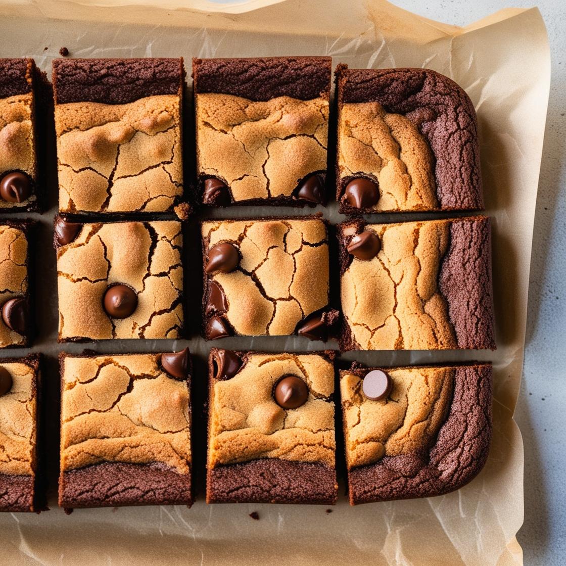 Brookie Allégé : La Fusion Brownie/Cookie en Version Saine et Gourmande